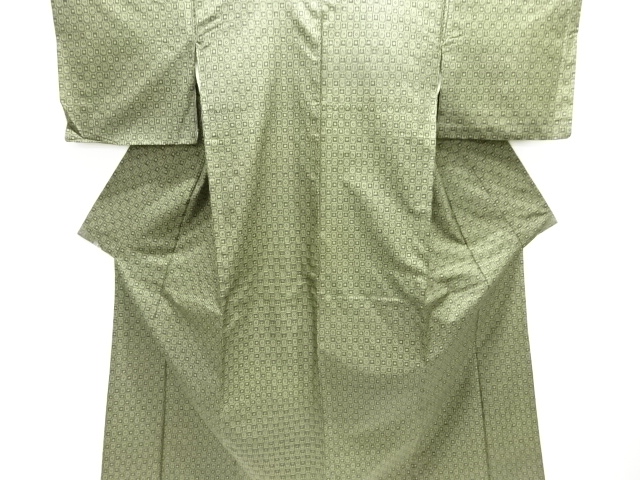 JAPANESE KIMONO / MURAYAMA OSHIMA TSUMUGI / WOVEN KASURI 